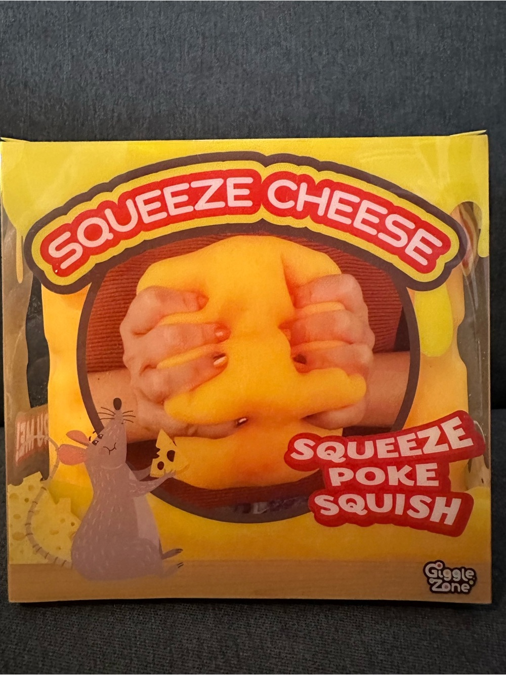 Sunny Days Squeeze Cheese squishy NWT